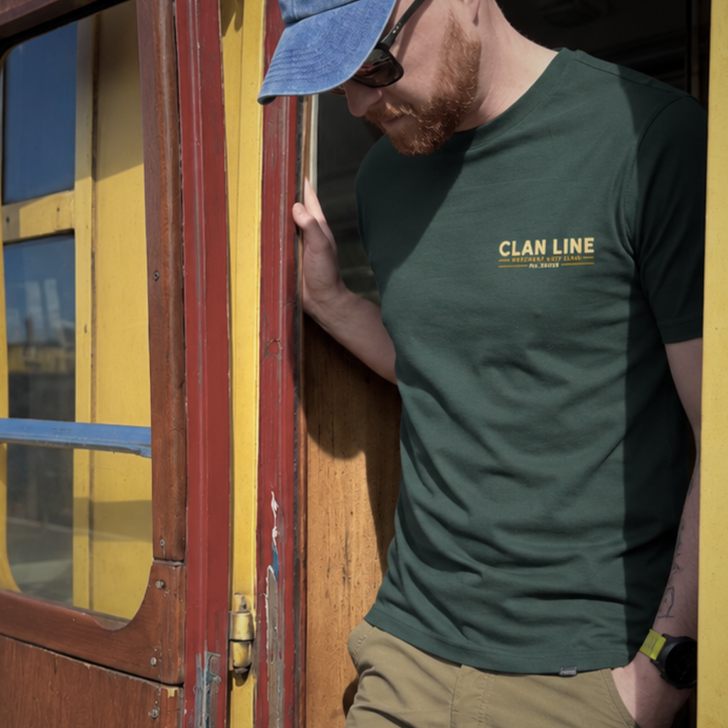 Clan Line Steam Train T-shirt