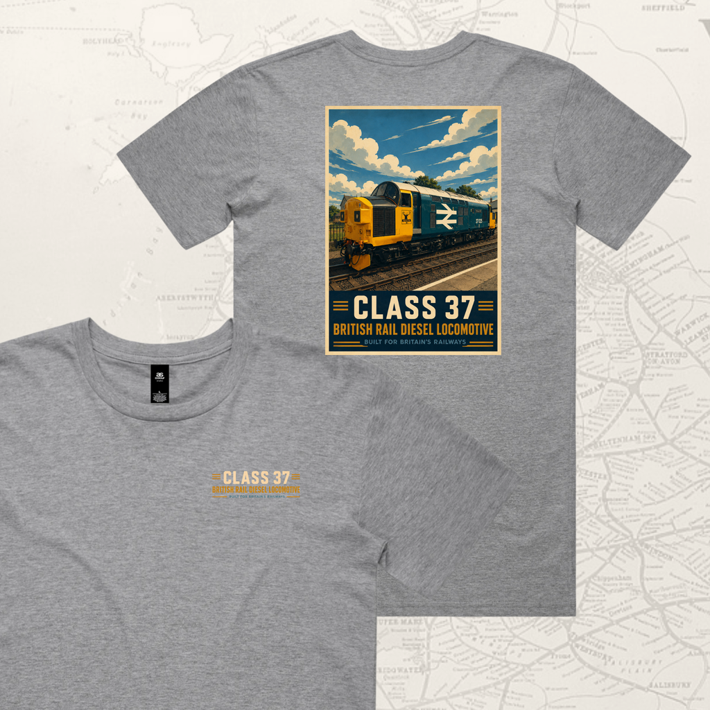 Class 37 Diesel Train T-shirt