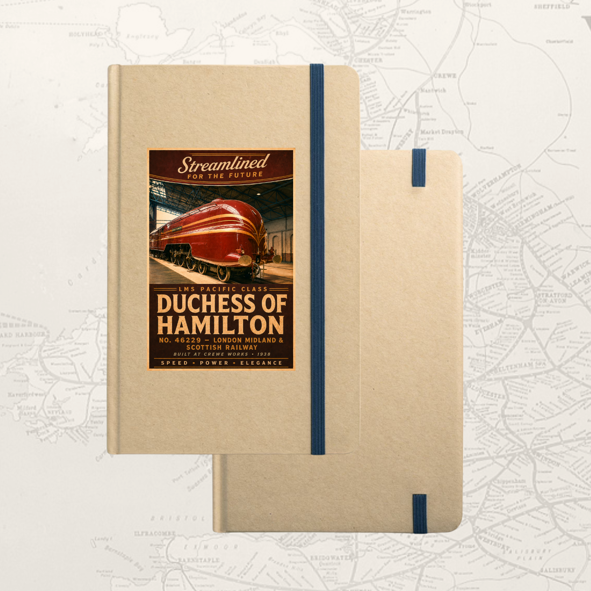 Steam Train legends Notepad