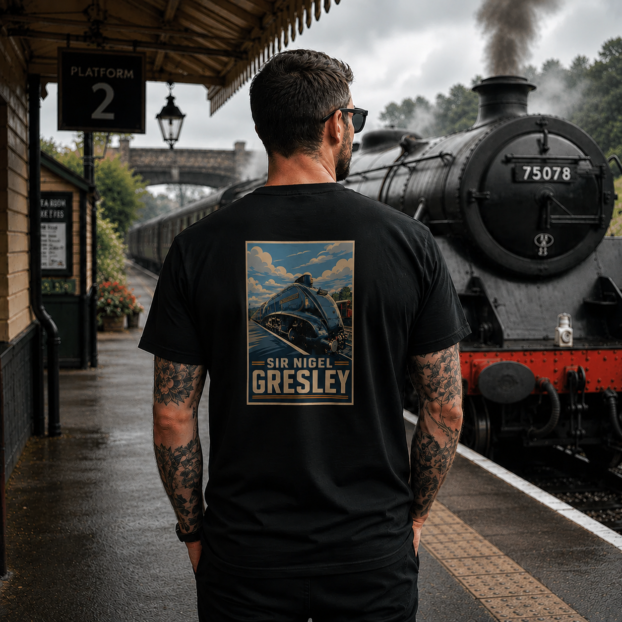Sir Nigel Gresley Train T-shirt
