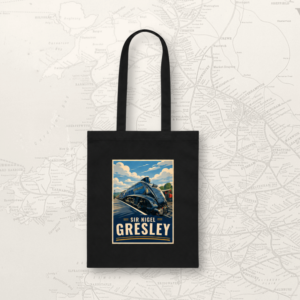 Steam Train Legends Tote Bag