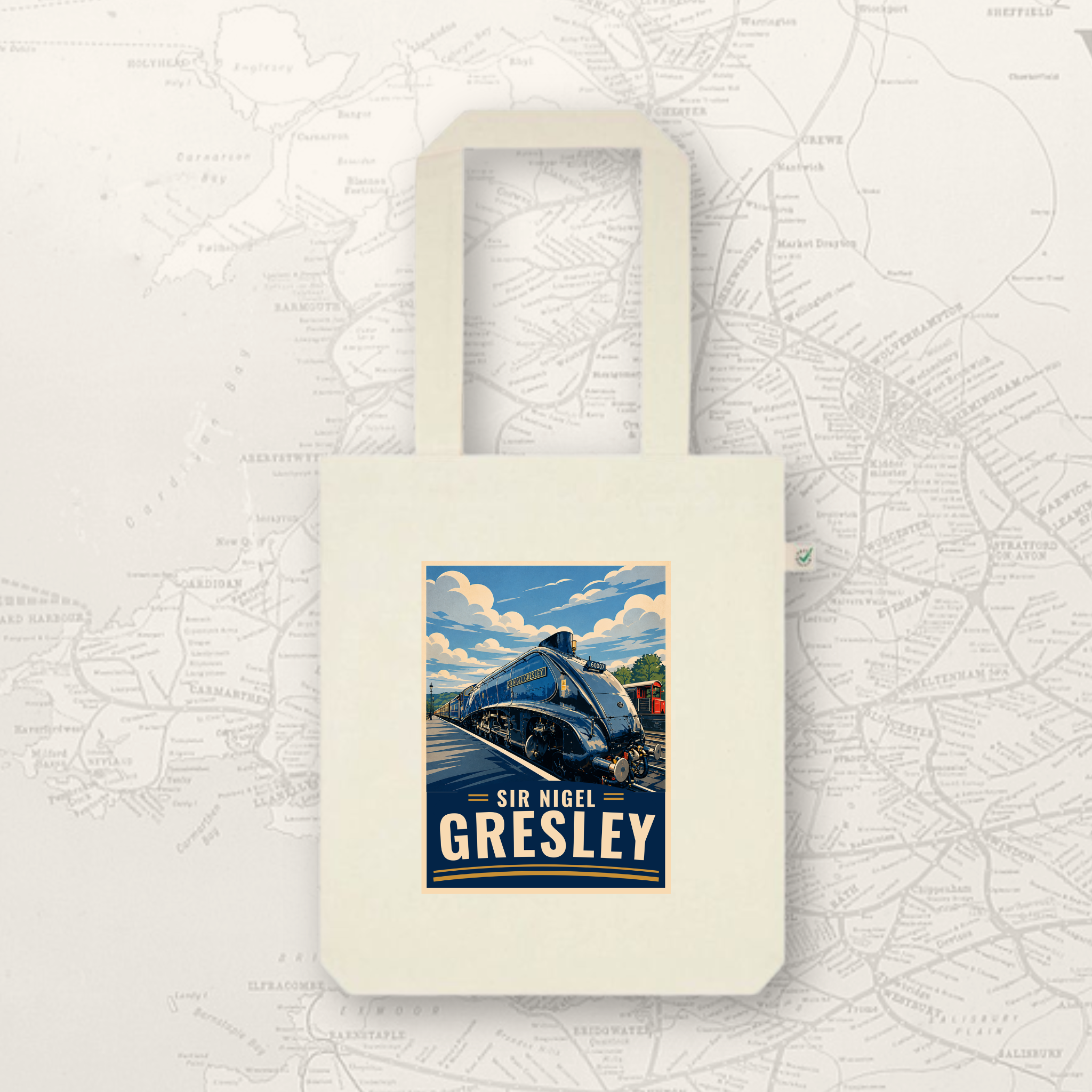 Steam Train Legends Tote Bag