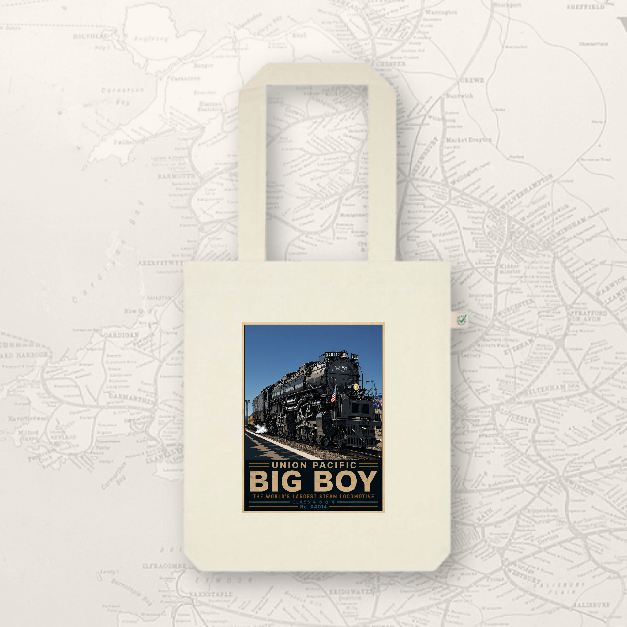 Steam Train Legends Tote Bag