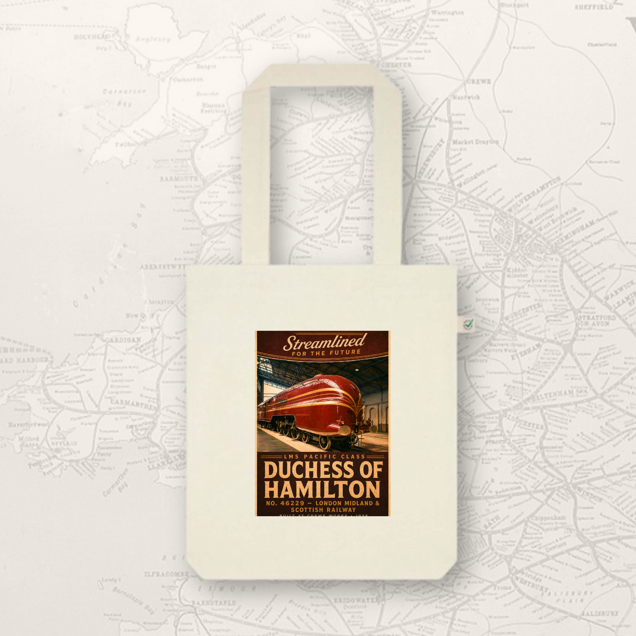 Steam Train Legends Tote Bag