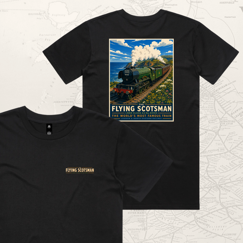 Flying Scotsman Train T-shirt