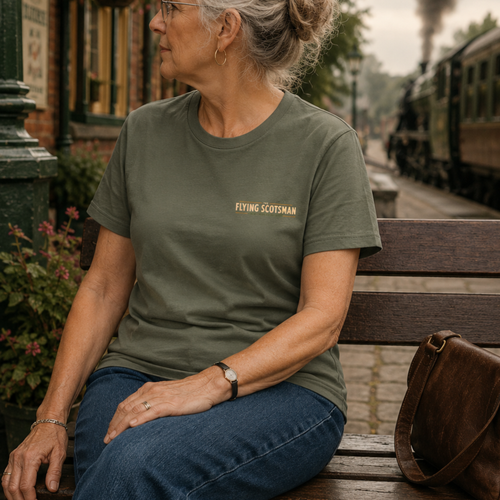 Flying Scotsman Train T-shirt