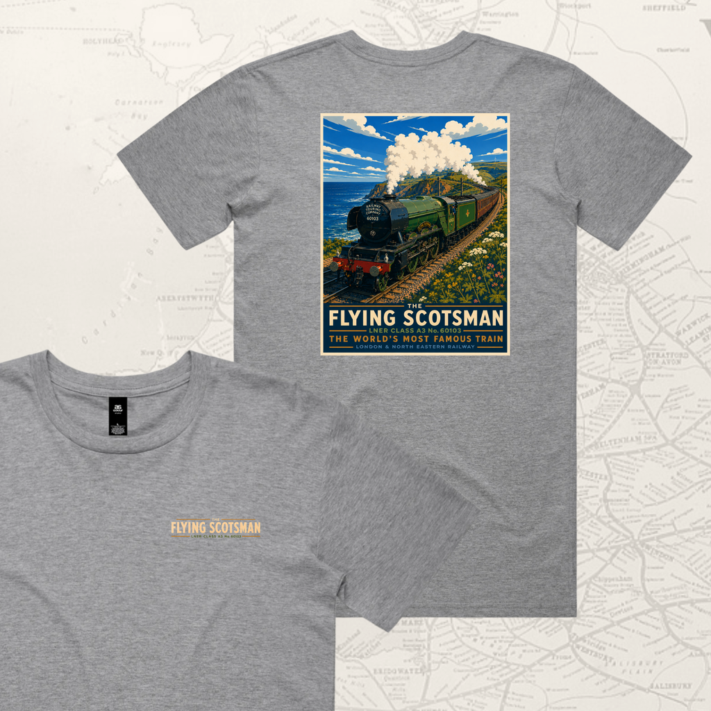 Flying Scotsman Train T-shirt