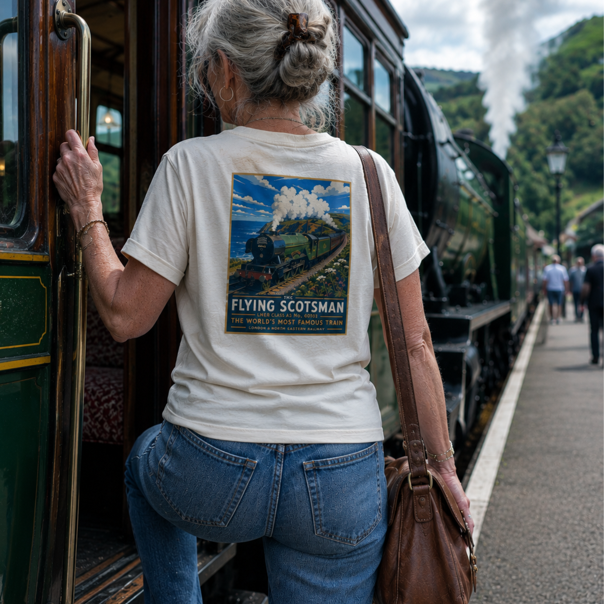 Flying Scotsman Train T-shirt