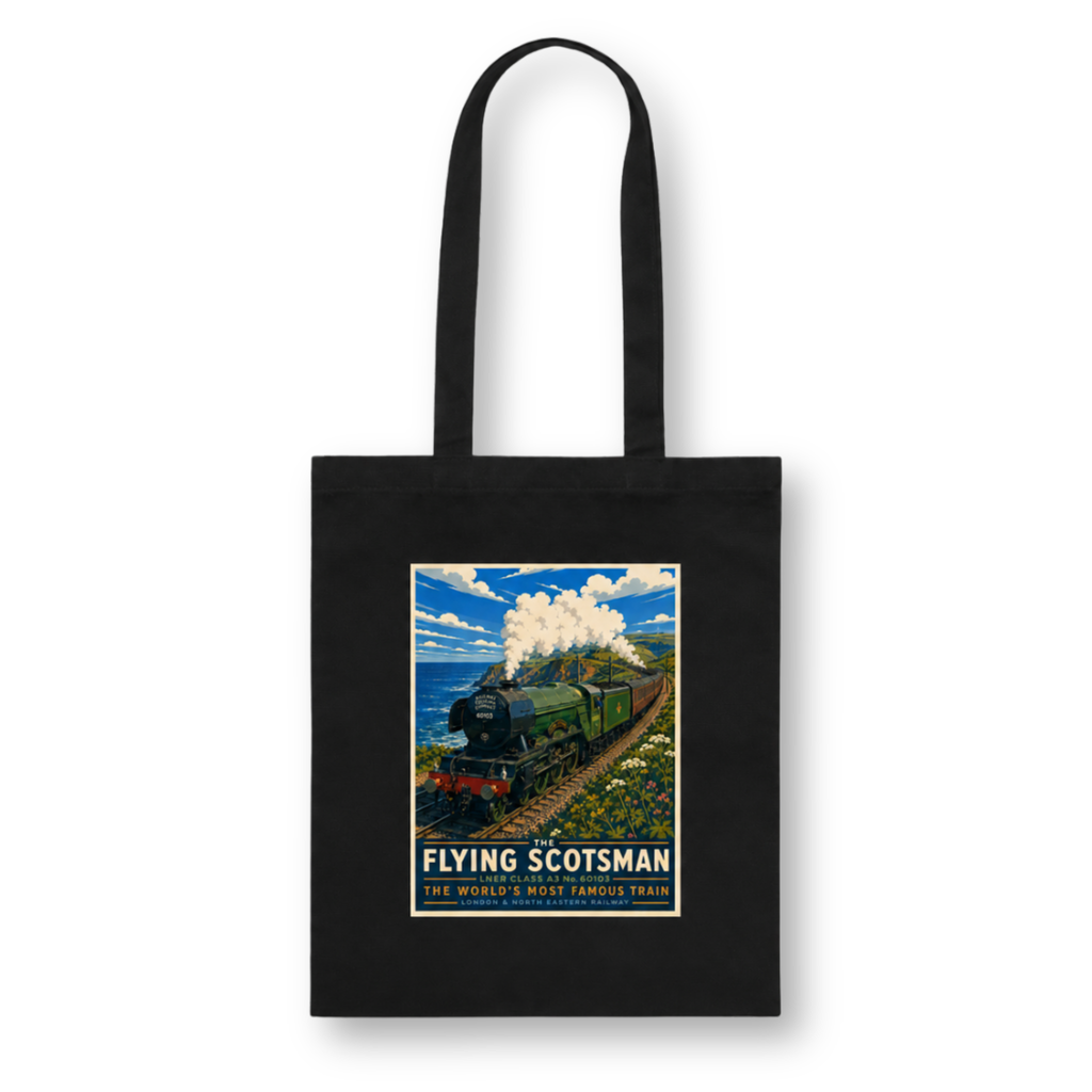 Steam Train Legends Tote Bag