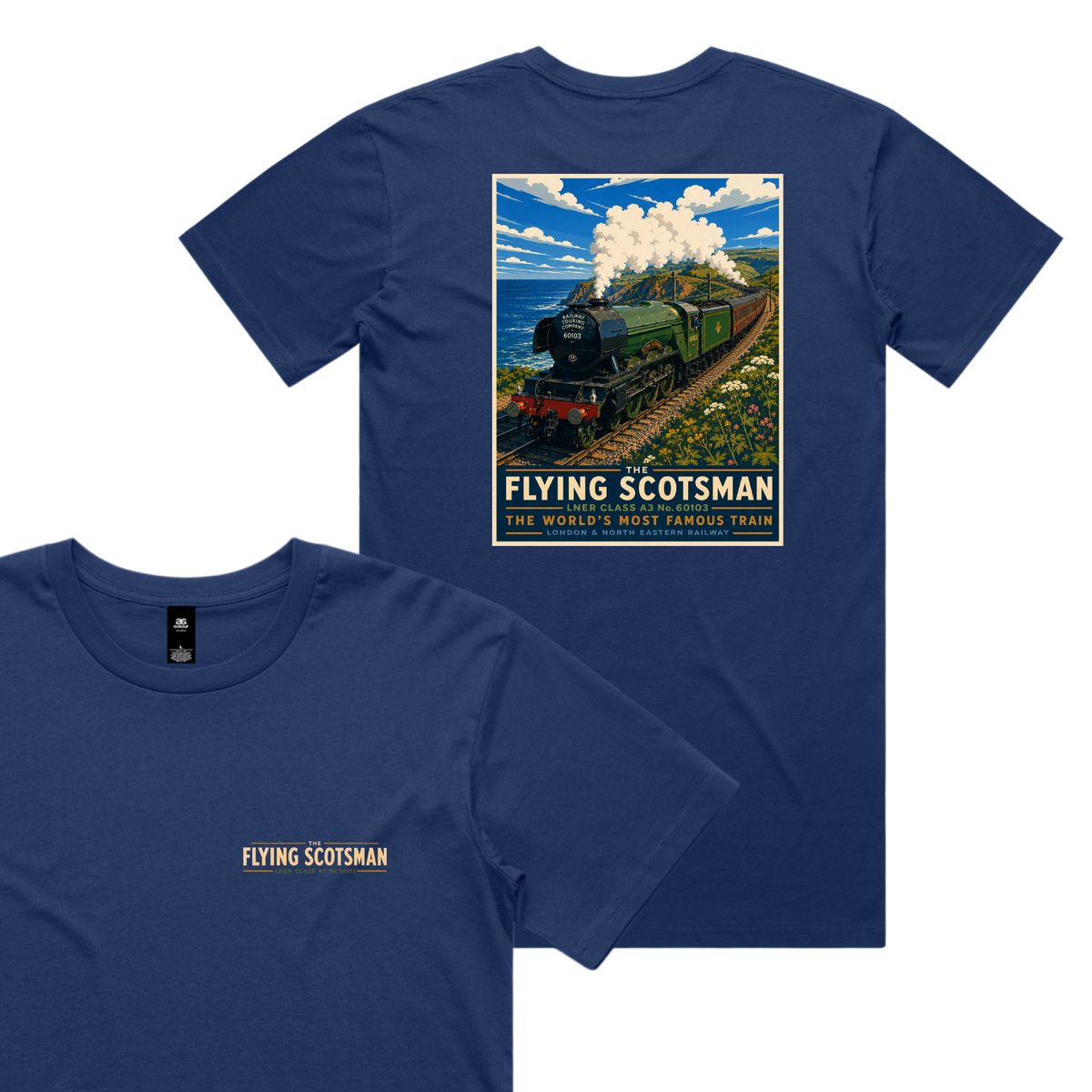 Flying Scotsman Train T-shirt
