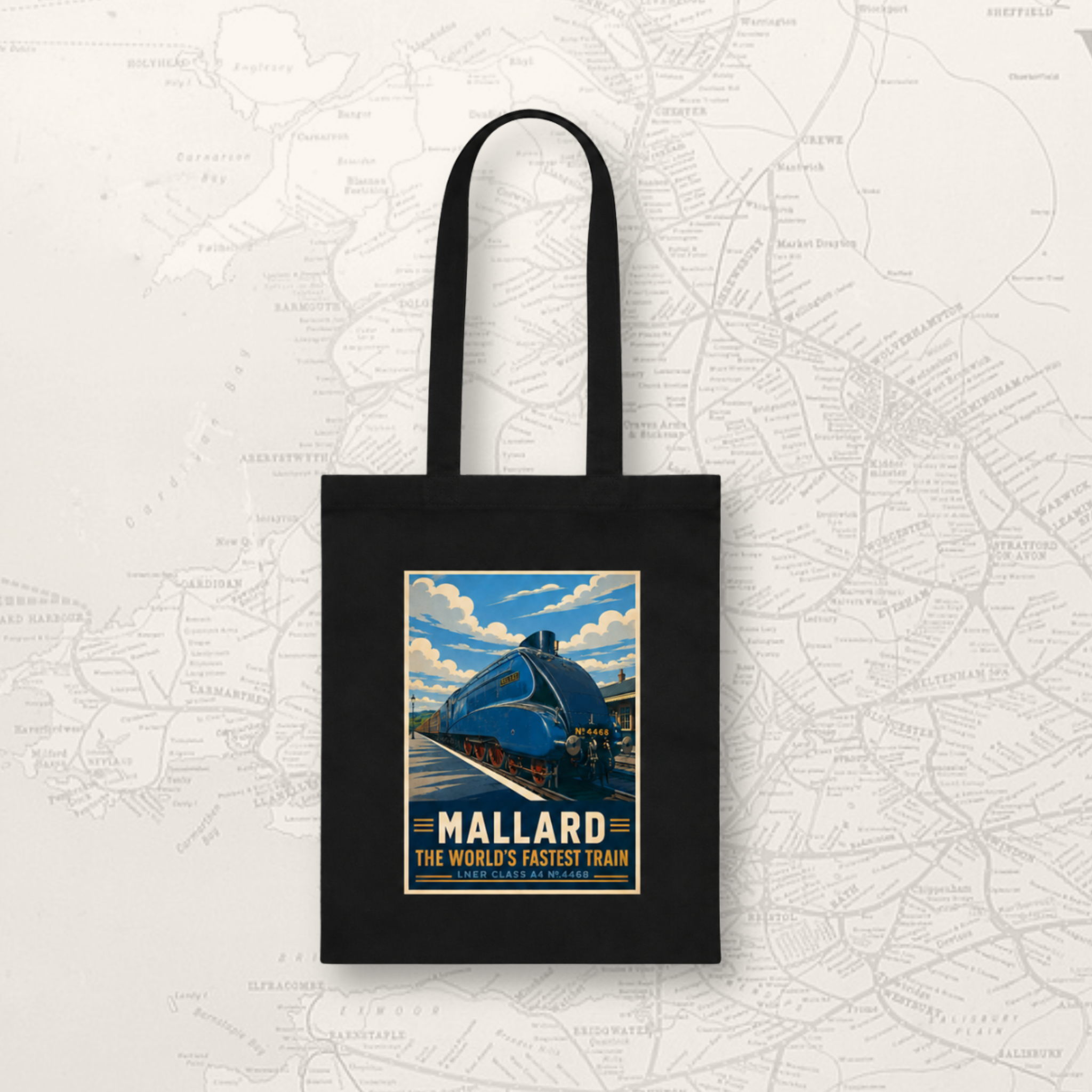 Steam Train Legends Tote Bag