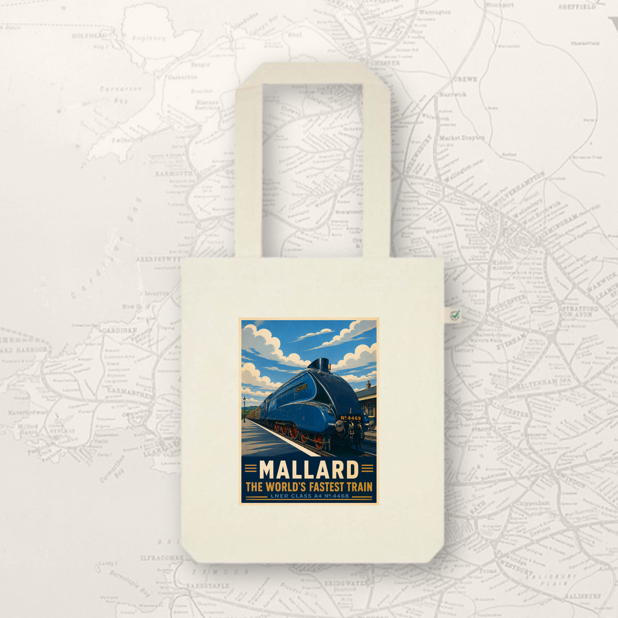 Steam Train Legends Tote Bag