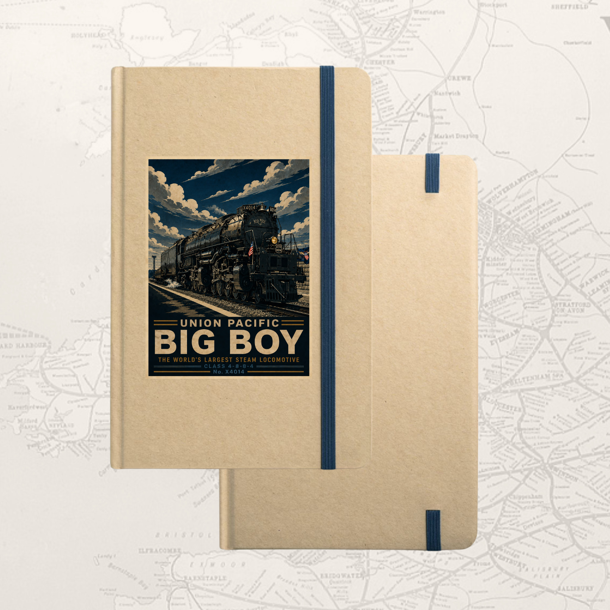 Steam Train legends Notepad