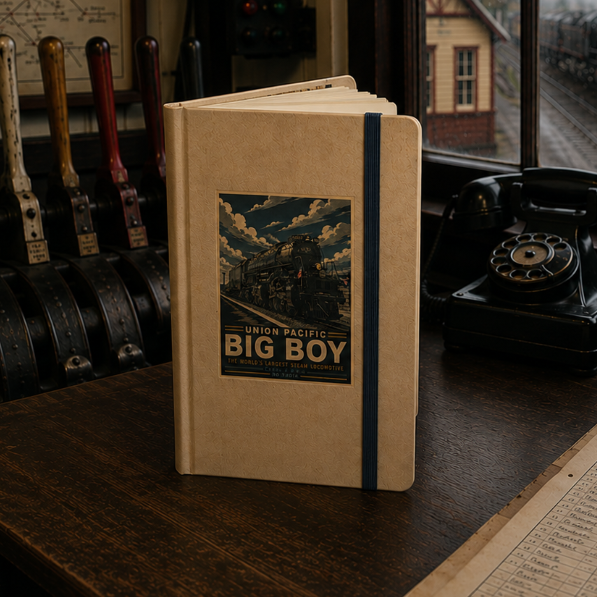Steam Train legends Notepad