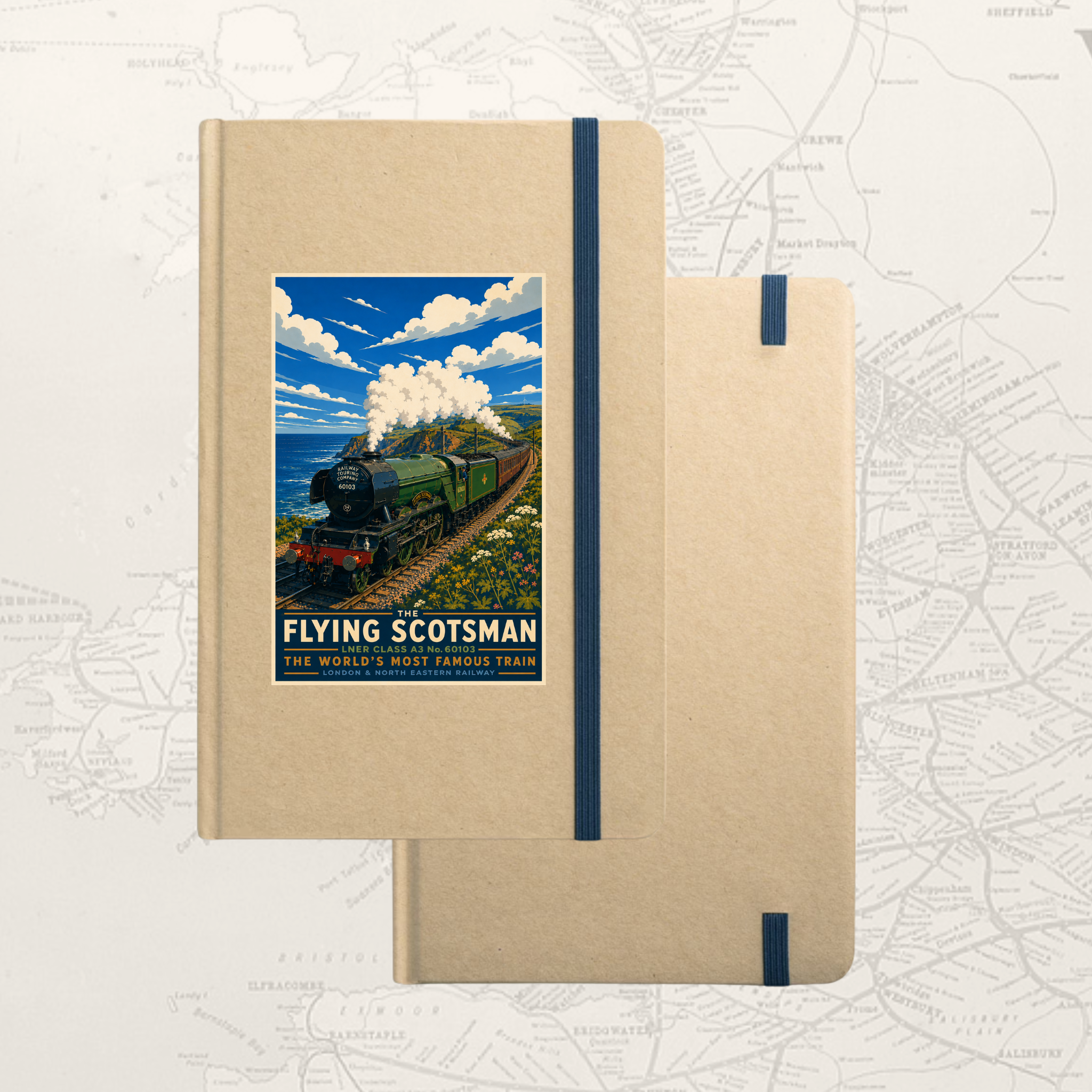 Steam Train legends Notepad