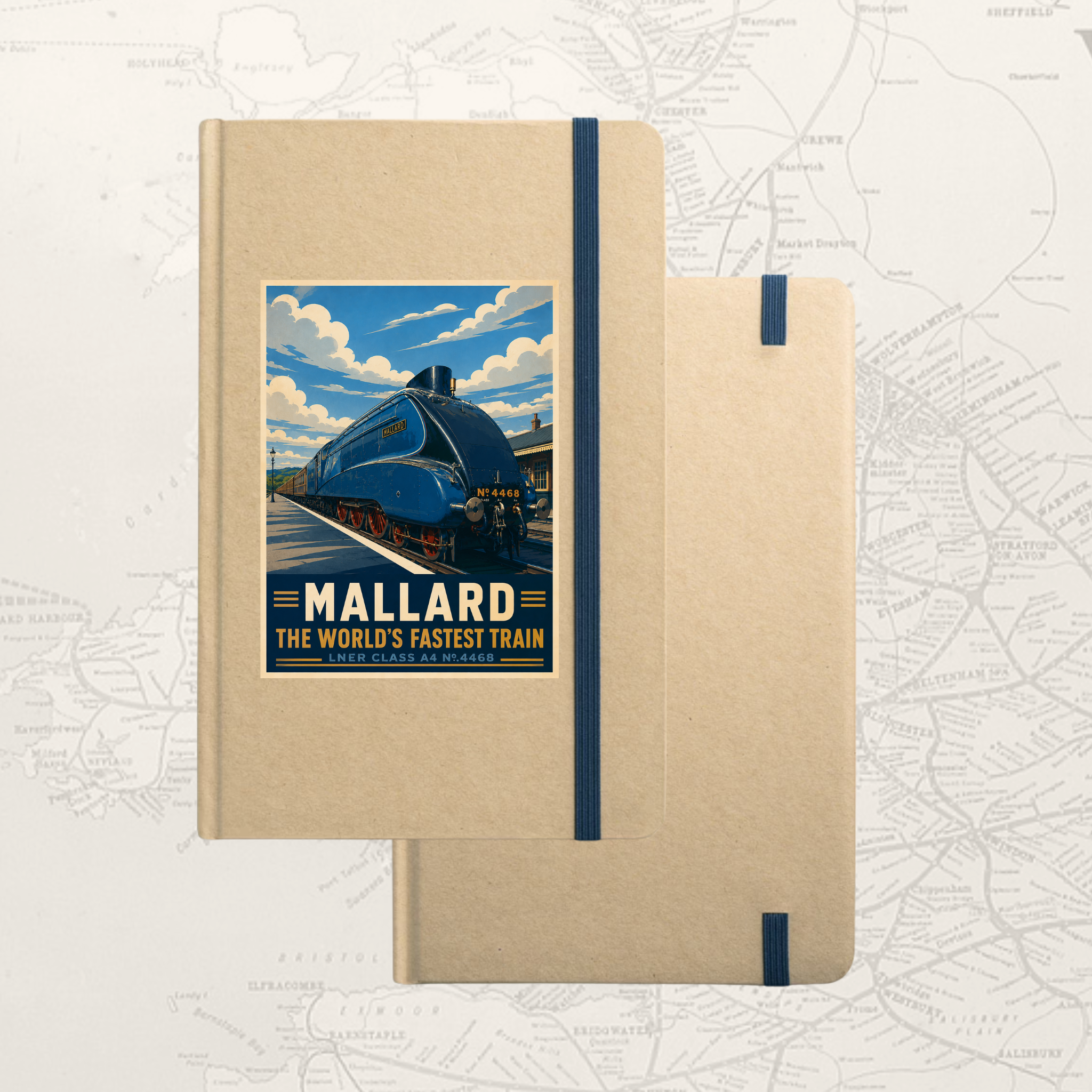 Steam Train legends Notepad