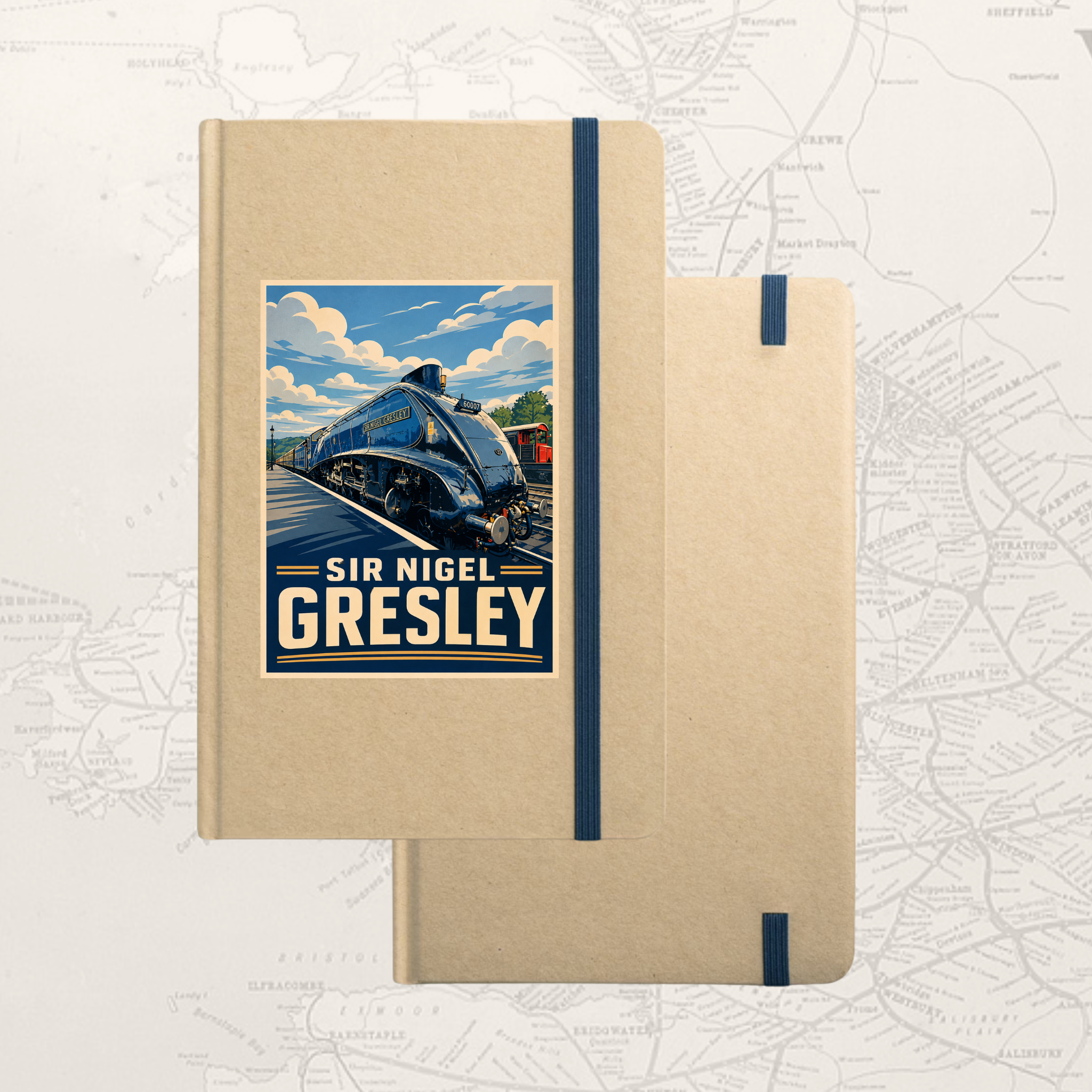 Steam Train legends Notepad