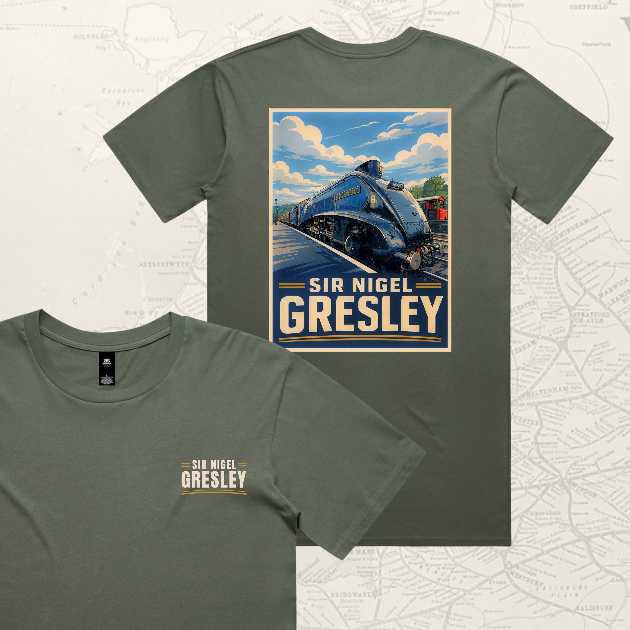 Sir Nigel Gresley Train T-shirt