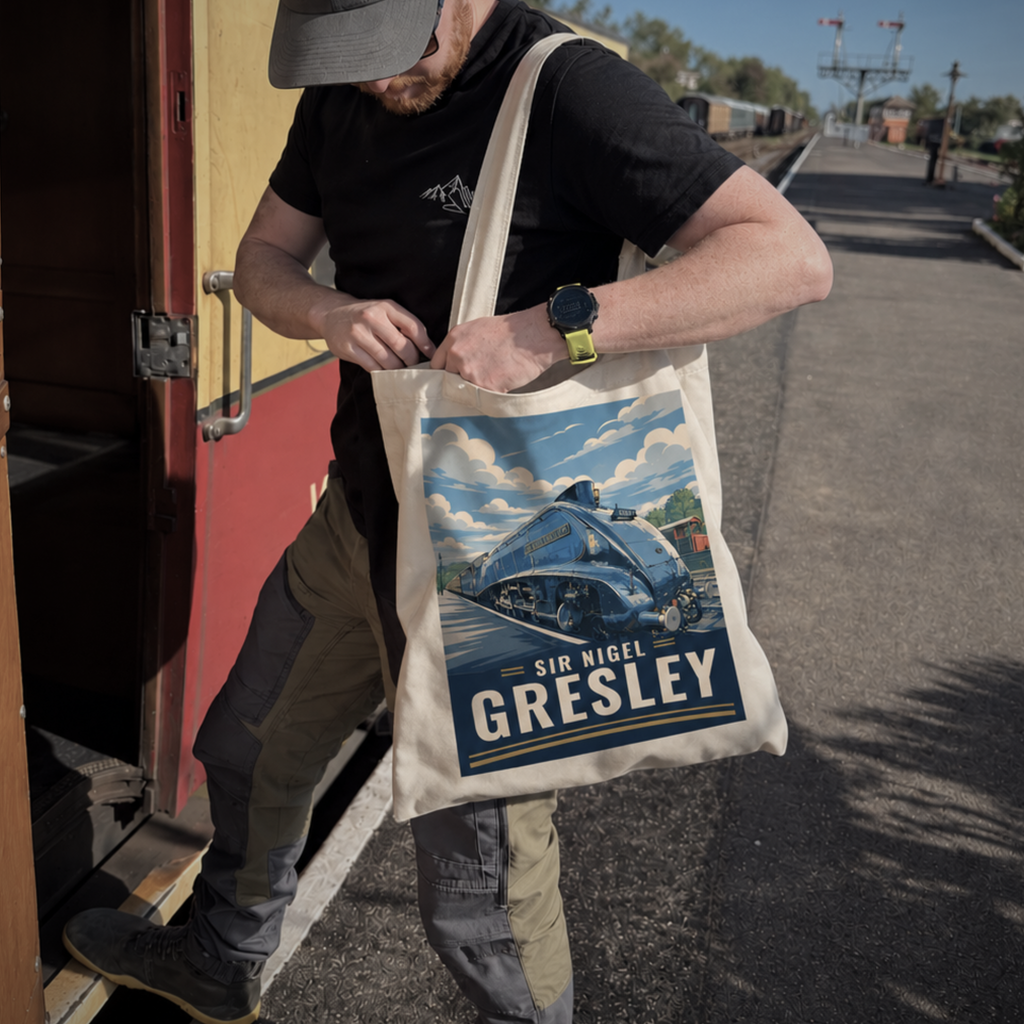 Steam Train Legends Tote Bag