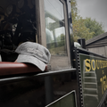 Steam train cap black