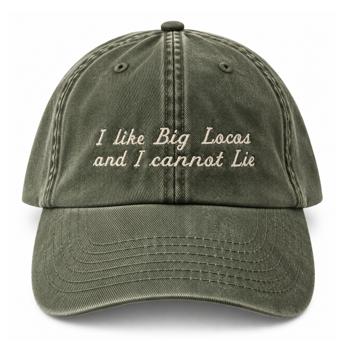 Steam train cap green
