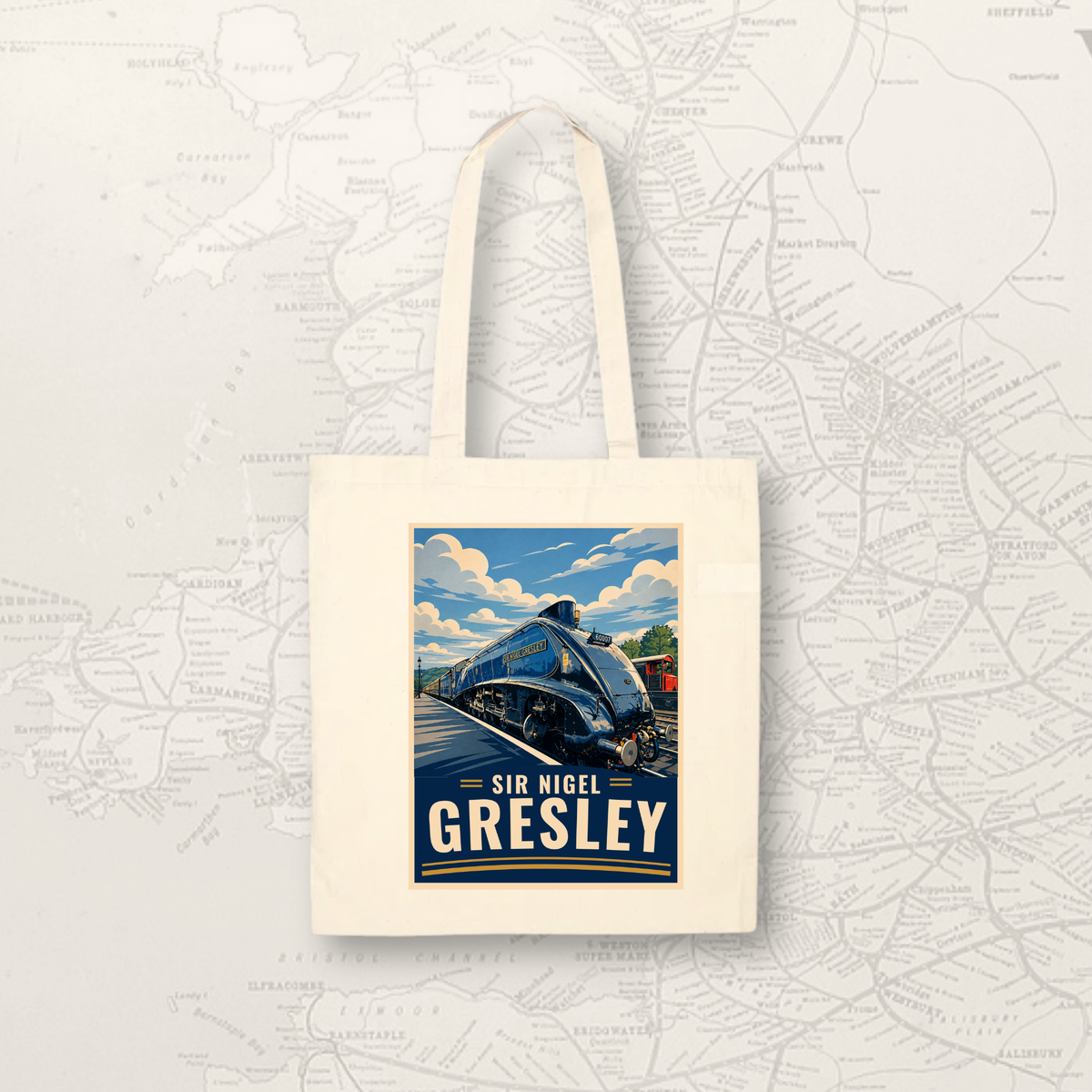 Steam Train Legends Tote Bag