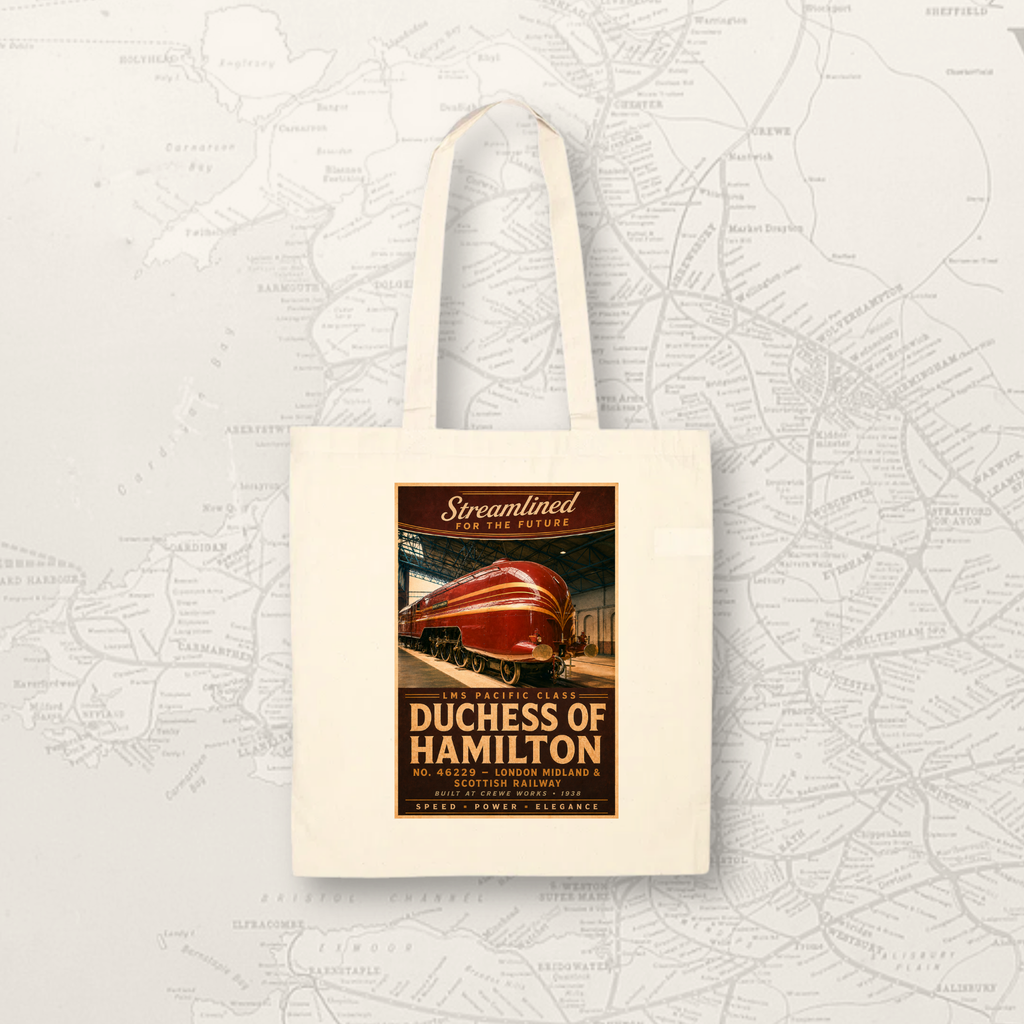 Steam Train Legends Tote Bag