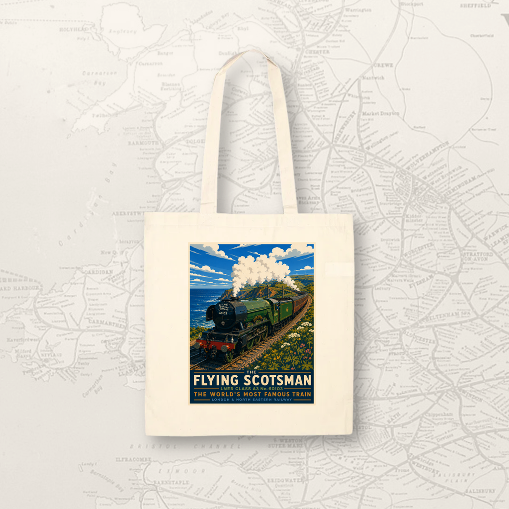Steam Train Legends Tote Bag