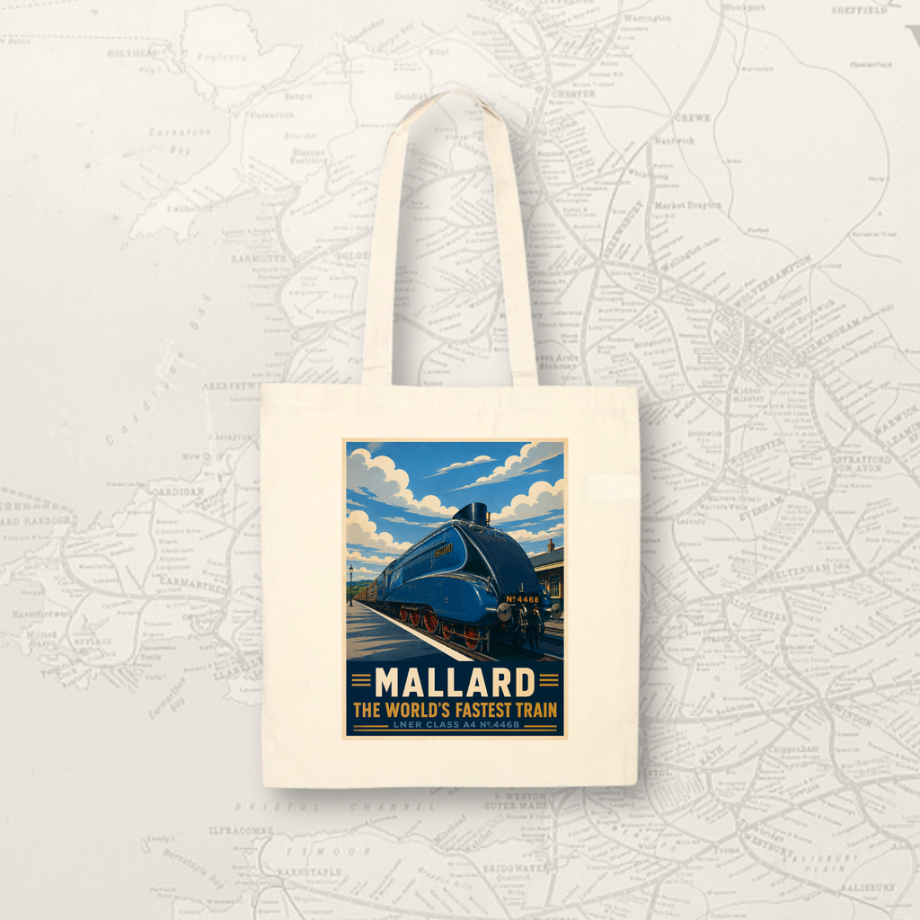 Steam Train Legends Tote Bag