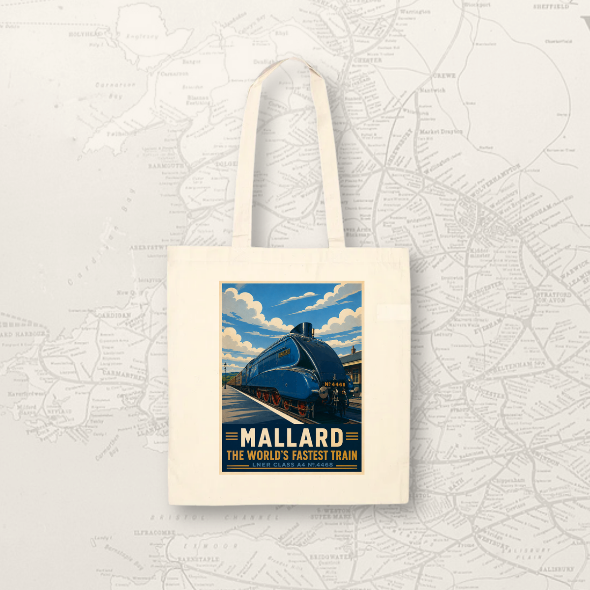 Steam Train Legends Tote Bag